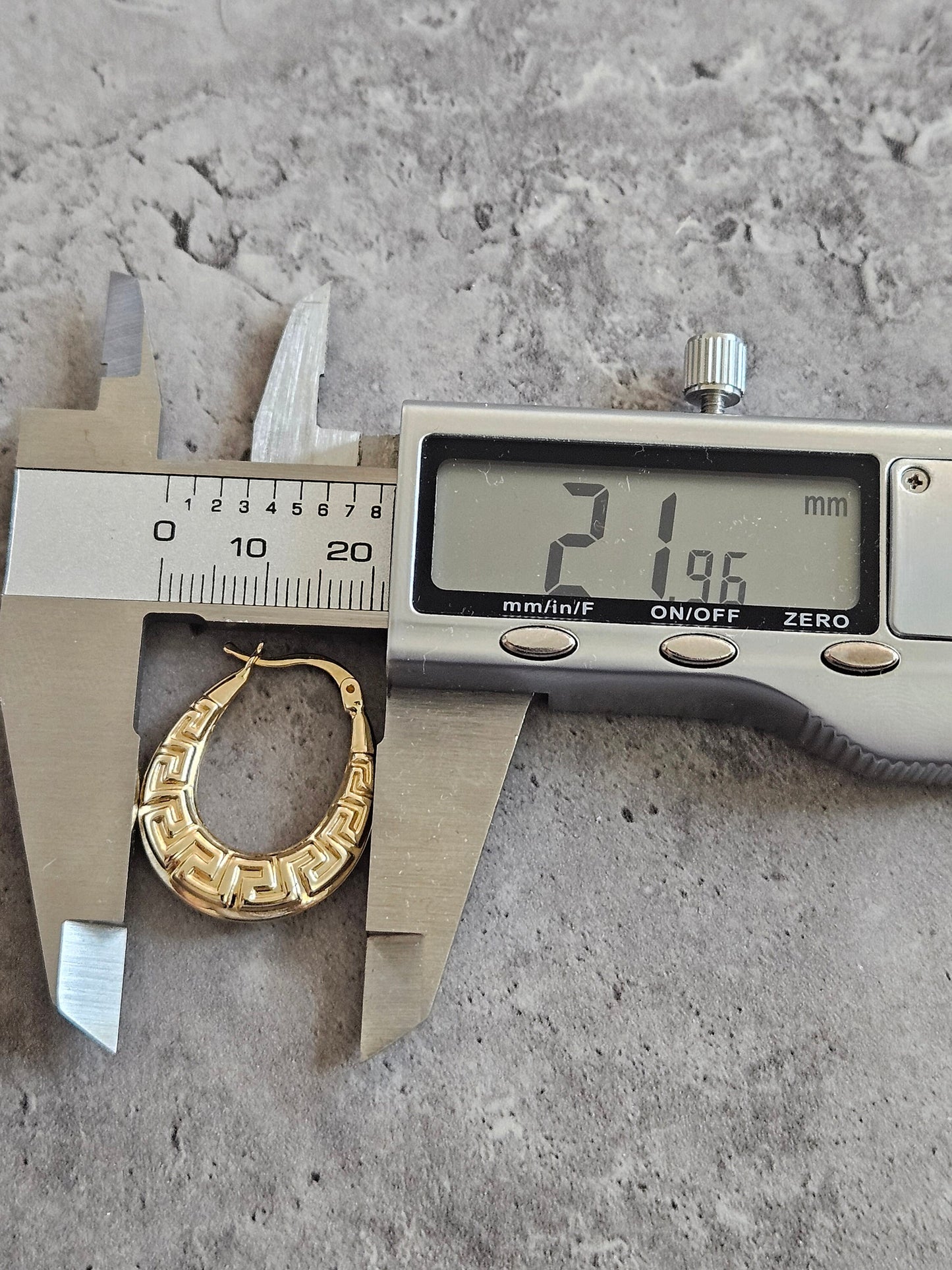 Gold earrings hoop 18k, 18k real solid gold, high quality, genuine gold, real solid gold, gold earrings, italian gold, gift for her