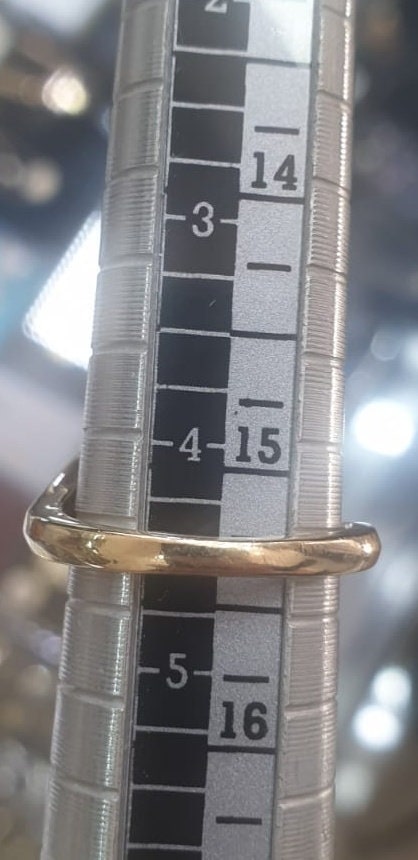 Vintage 14k Gold Ring Purple Amythest Birthstone, Natural diamond, Real Solid Yellow Gold, Perfect Gift for Mother's Day, Gift for her