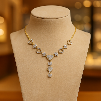 18k Solid Gold Necklace, Gold necklaces for women, Women's Jewelry, Jewellery Design, Solid Chain Necklace, Real Solid Gold, Gift for Her