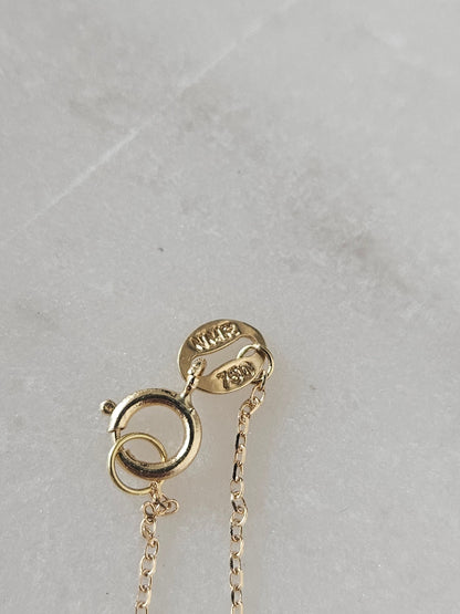 18k Gold Amethyst Necklace Genuine Natural Gemstone Pendant • February Birthstone Jewelry • Dainty Healing Crystal Necklace • Elegant Gift