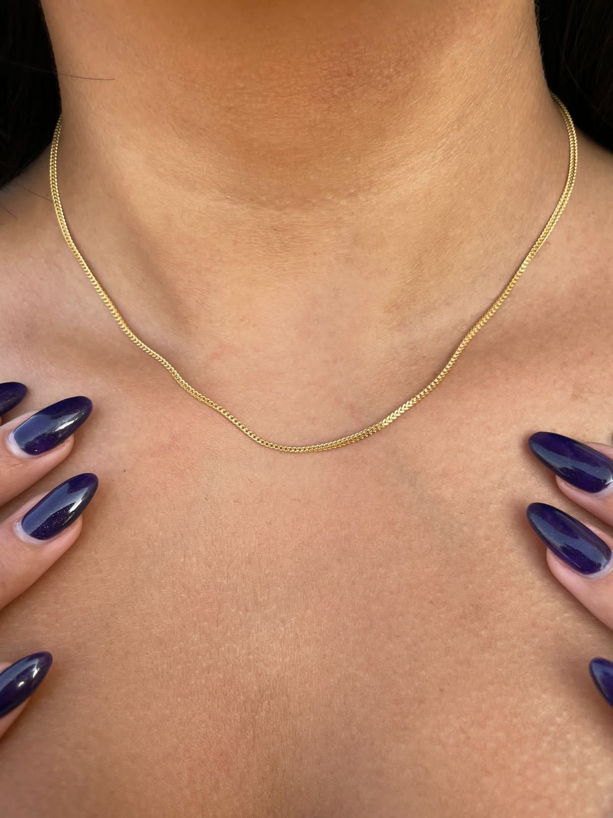 Gorgeous 18k Gold Chain, Authentic Italian Gold Necklace, Sophisticated Gift Idea for Her, Real Solid Gold, Stamped 750