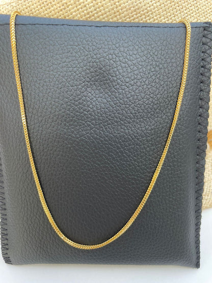 Gorgeous 18k Gold Chain, Authentic Italian Gold Necklace, Sophisticated Gift Idea for Her, Real Solid Gold, Stamped 750