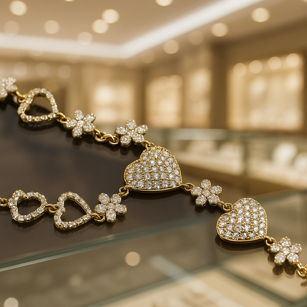 18k Solid Gold Necklace, Gold necklaces for women, Women's Jewelry, Jewellery Design, Solid Chain Necklace, Real Solid Gold, Gift for Her