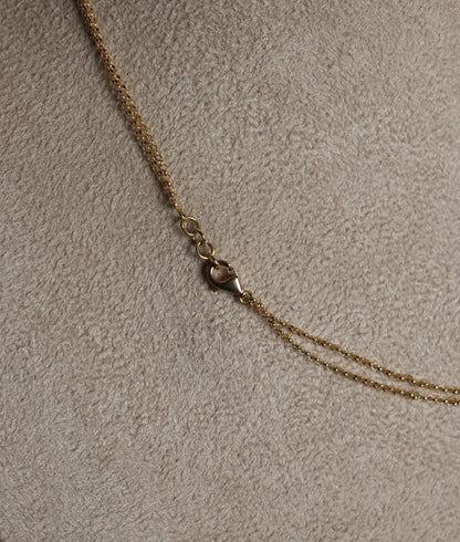 18k Solid Gold Necklace Chain Hearts, Gold necklaces for women, Women's Jewelry, Jewellery Design, Real Gold, Gift for Her