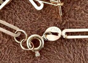 Paperclip Bracelet 18k Solid Gold Chain Bracelet, Dainty Chain, In Trend Chain Bracelet in Gold, Delicate / NOT HOLLOW!, Gift for Her