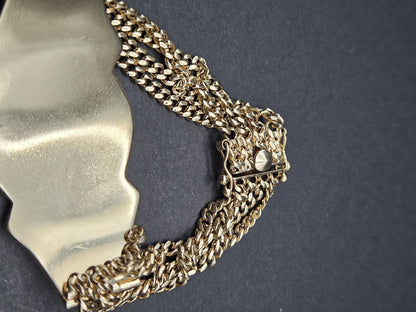 Real 14k Gold Bracelet Solid San barbara 8.75 inches Cuban Link BOX Lock, Pura Oro, 14k Rear Vintage Beautiful Bracelet Natural Ruby stone