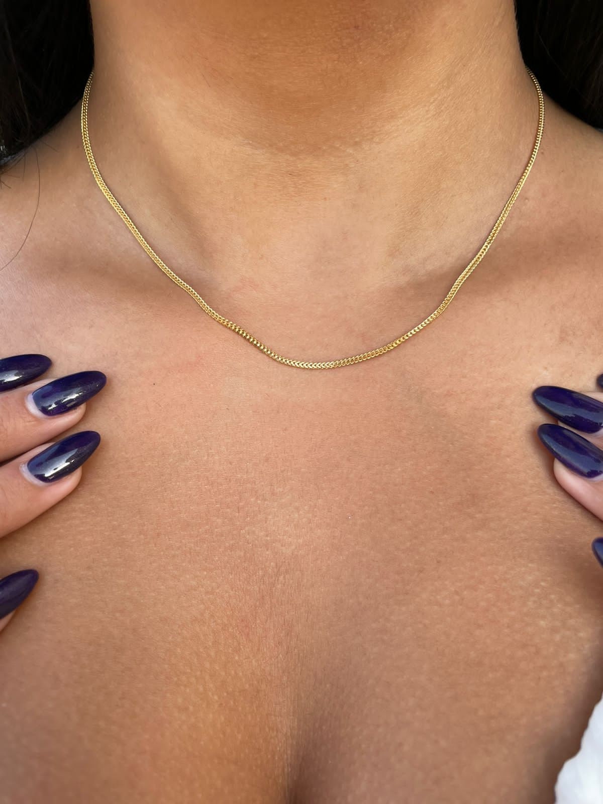 Gorgeous 18k Gold Chain, Authentic Italian Gold Necklace, Sophisticated Gift Idea for Her, Real Solid Gold, Stamped 750