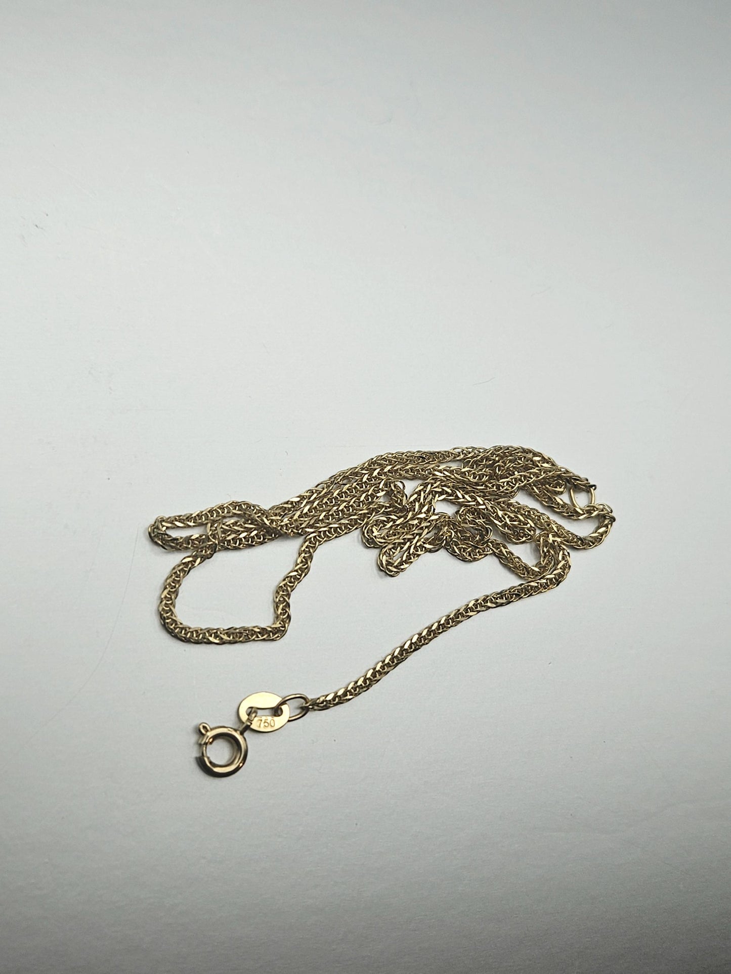 Gorgeous 18k Gold Chain, Authentic Italian Gold Necklace, Sophisticated Gift Idea for Her, Real Solid Gold, Stamped 750