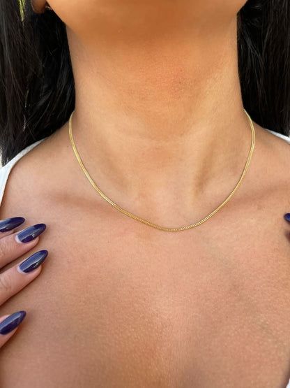 Gorgeous 18k Gold Chain, Authentic Italian Gold Necklace, Sophisticated Gift Idea for Her, Real Solid Gold, Stamped 750