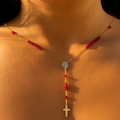 Crucifix Cross Necklace, 18k Solid Gold Crucifix Pendant Necklace, Minimalist Cross Jewelry for Women, Religious Necklace, Gift for her