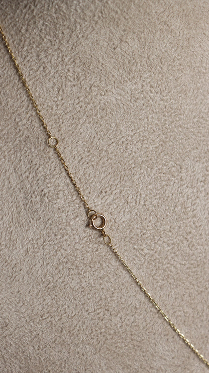 Sapphire Necklace 18k Gold, Bleu pendant, 18k Minimalist Real Sapphire, Birthstone Pendant, Perfect Gift for Mother's Day, Gift for her