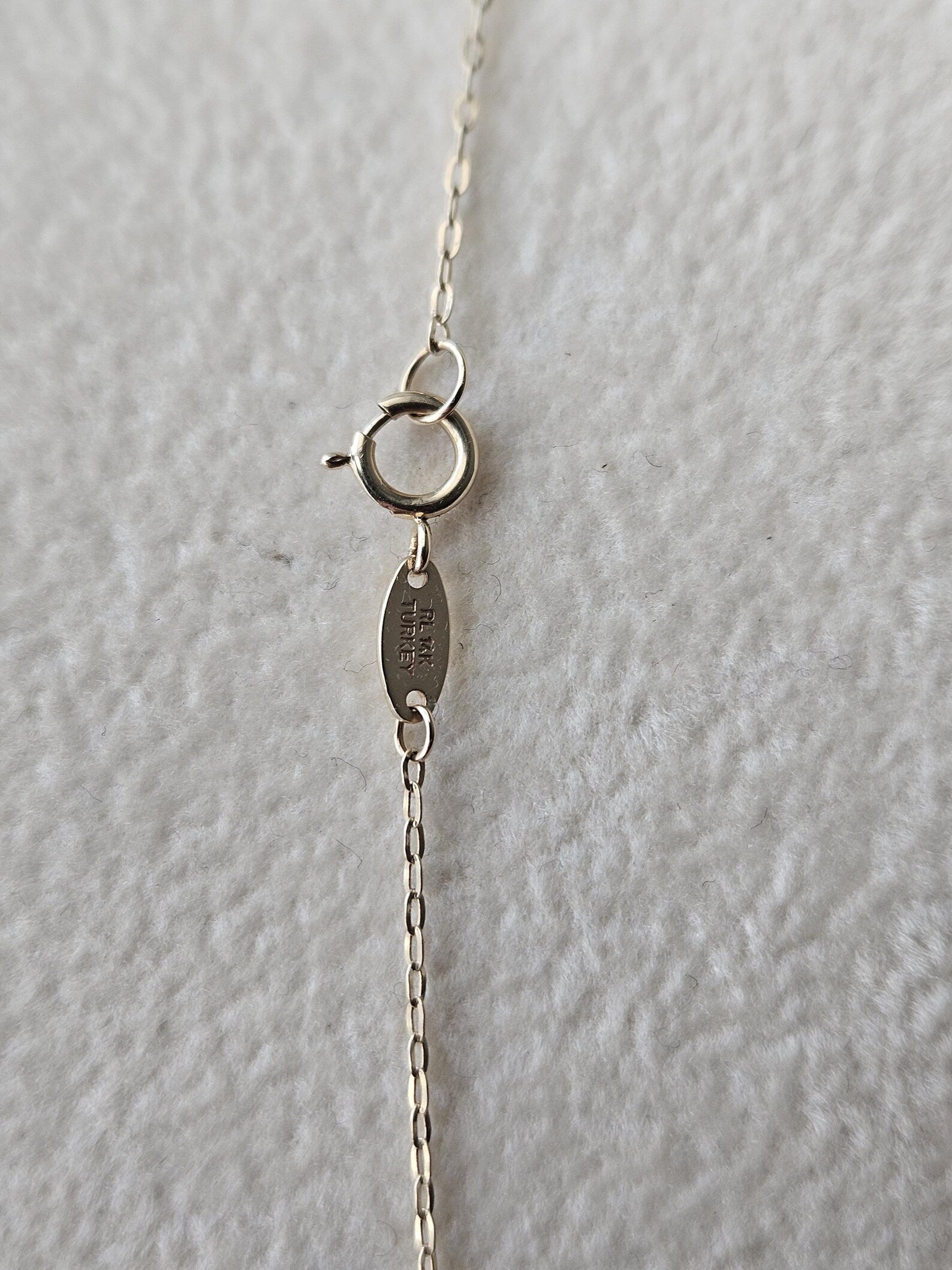 14k Gold Crucifix Necklace Cross Solid Tri Colors Beads Pendant Necklace, Minimalist Cross Jewelry, Religious Necklace, Gift for her