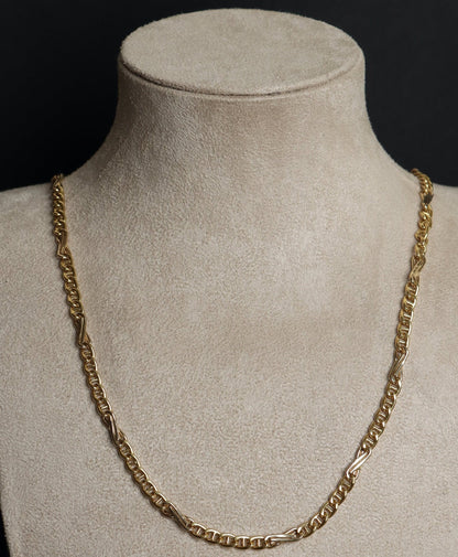 18k Solid Gold Necklace Chain, 18k Jewelry Necklace, Real Gold, Layering Chain, Chain for Women and man, Gift for her, Unisex Gift