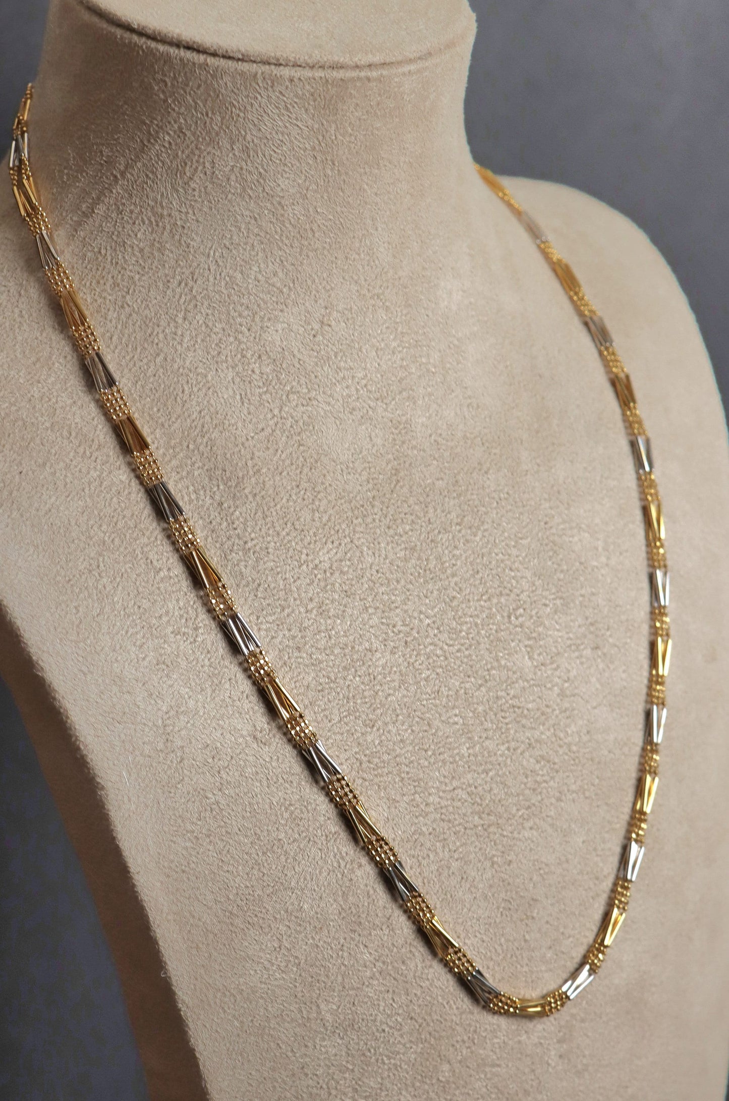 18k Gold Necklace, 18k Gold Chain, Gold Women's Jewelry, Yellow White Gold, Genuine Gold, 18k Solid Gold, Necklace, Gift for Her or Him