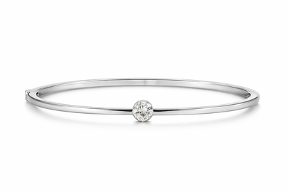 14k solid gold bracelet 0.4ct Diamond natural